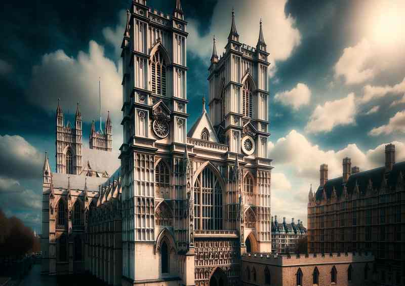 Westminster Abbey London | Metal Poster