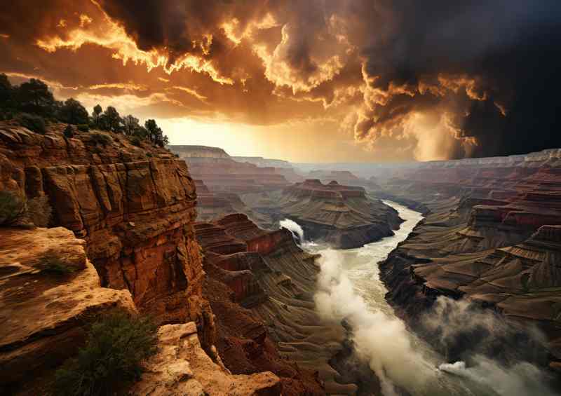 Grand Canyon Spectaculor | Metal Poster