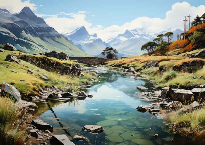 The Lake District Wonder of nature | Metal Poster
