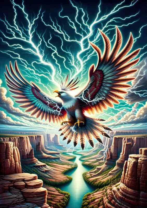 Thunderbird Metal Poster