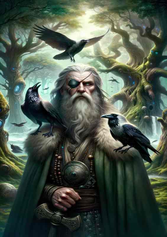 Odin's Eye Metal Poster