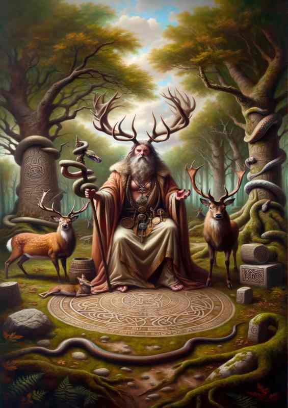 Cernunnos: God of the Wild | Metal Poster