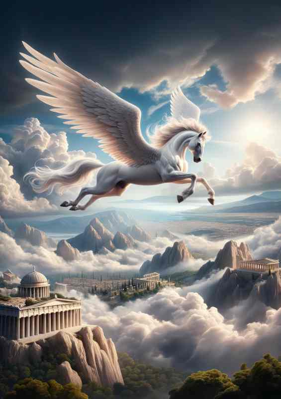 Pegasus Art | Metal Poster