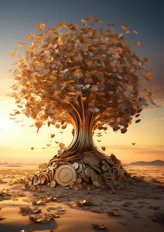 Money Grows On Trees | Metal Poster