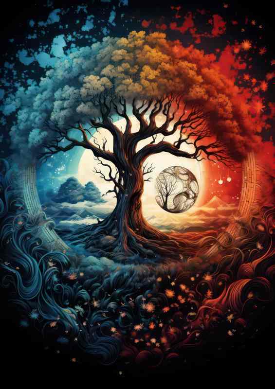 Wholeness In Nature | Metal Poster