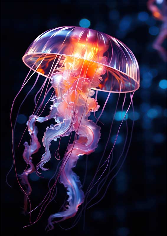Jellyfish Journals | Metal Poster
