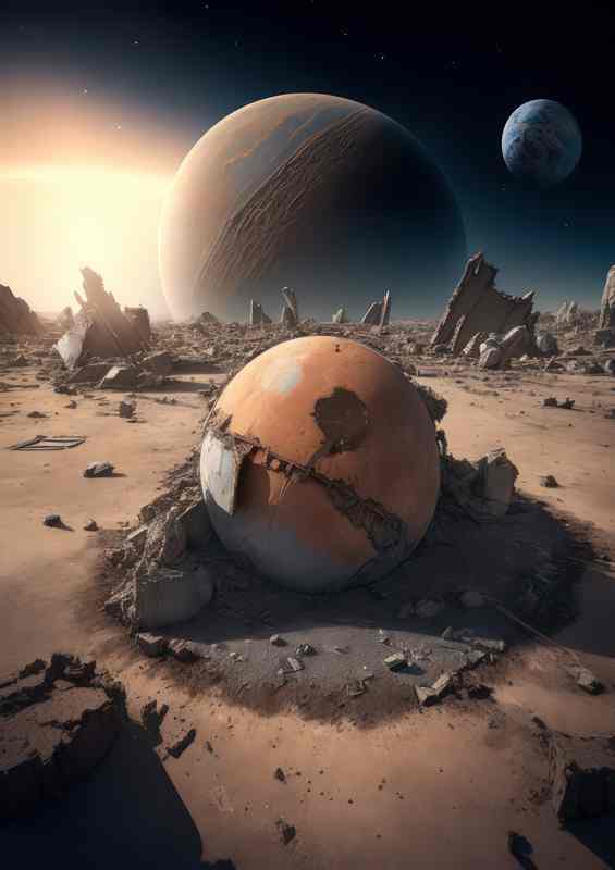 Galactic Wonders Spectacular Space Design | Metal Poster