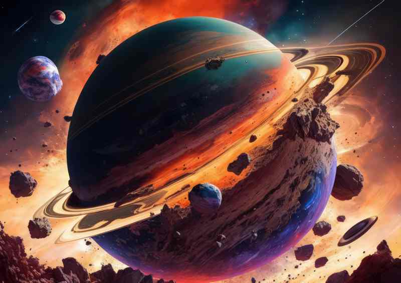 Epic Universe Art Captivating Cosmos | Metal Poster