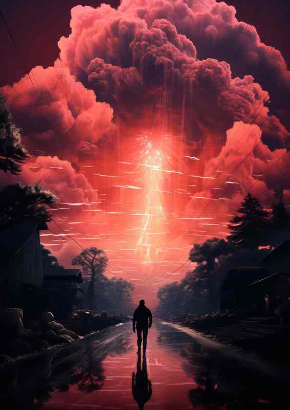 Stellar Visions Cosmic Blast vision | Metal Poster