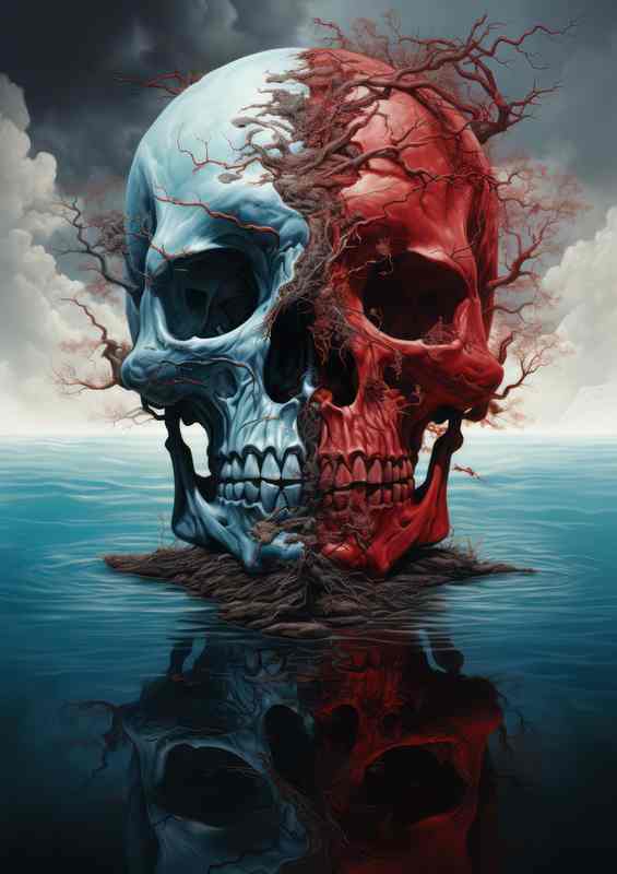 Bewitching Bones Dark Tales Unveiled | Metal Poster