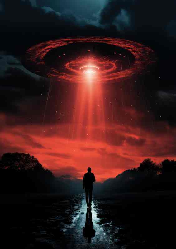 Close Encounters Stories of UFO Experiences | Metal Poster