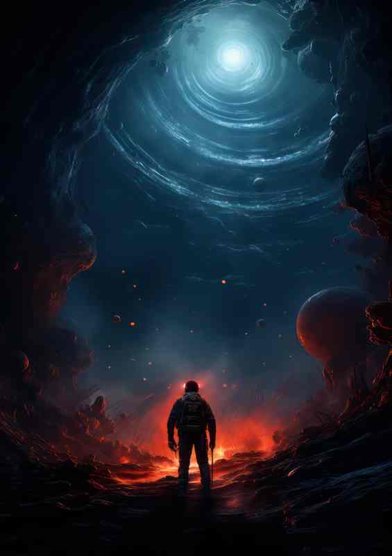 Cosmic Intruders Unraveling UFO Enigma | Metal Poster