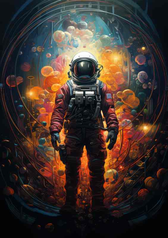 Into the Infinite Revolutionary Space Missions | Metal Poster