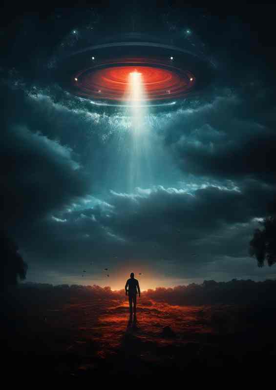 Unidentified Aerial Phenomena Exploring UFO Sightings | Metal Poster