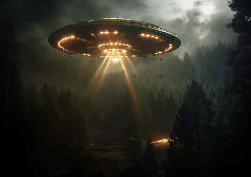 Unidentified Cosmic Phenomena UFO Secrets Exposed | Metal Poster