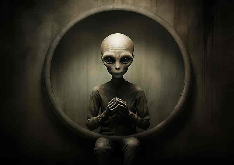 Unidentified Entities Insights into Alien Life | Metal Poster