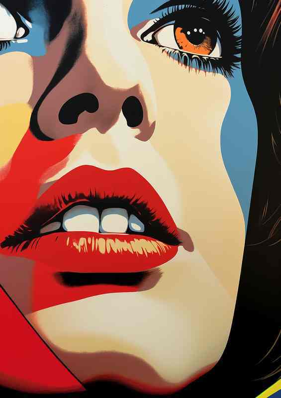 Dynamic Details The Richness of Pop Art | Metal Poster