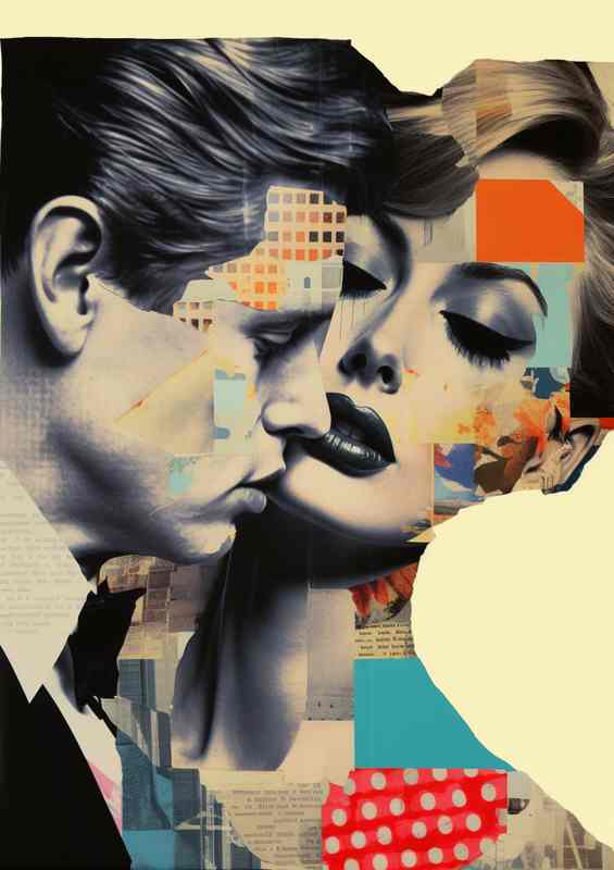 Vivid Expressions The Colorful World of Pop Art | Metal Poster