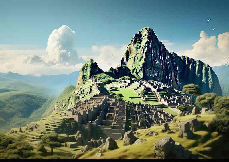 Perus Ancient Wonder | Metal Poster