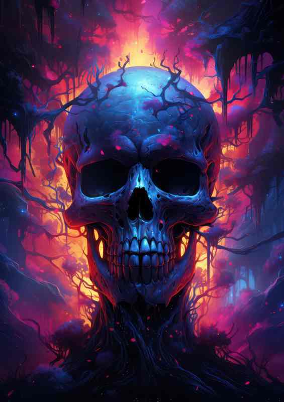 Hollowed Haunts The Science of Skulls | Metal Poster
