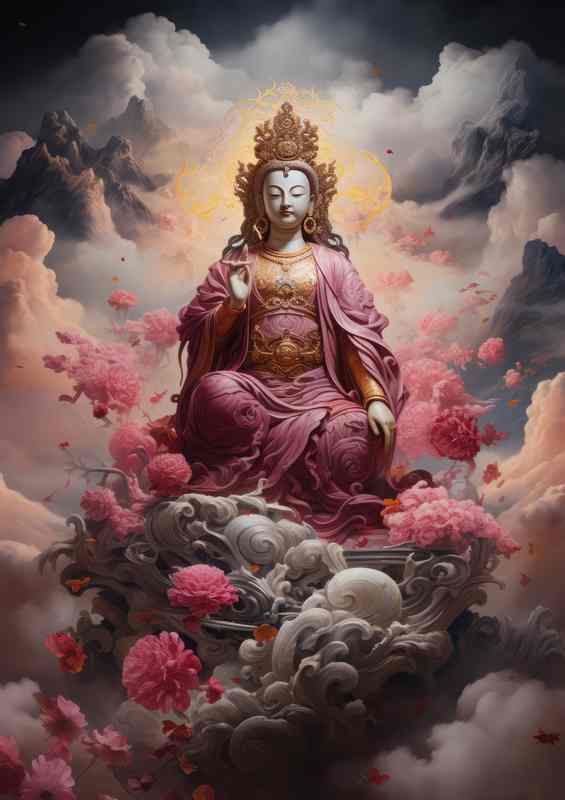 Buddhas Lessons on Awakening the Souls True Potential | Metal Poster