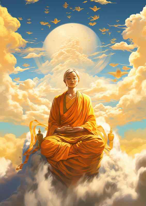 The Power of Meditation Buddhas Secrets to Tranquility | Metal Poster
