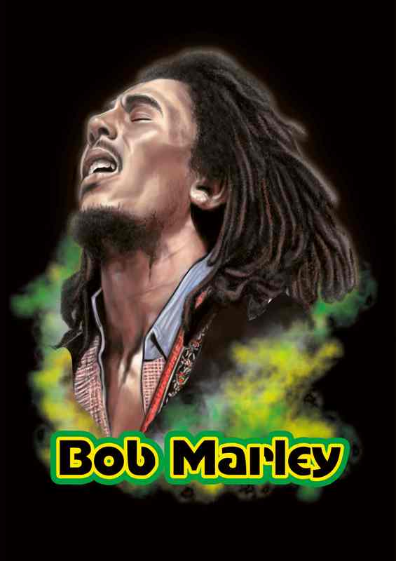 Bob Marley Art | Metal Poster