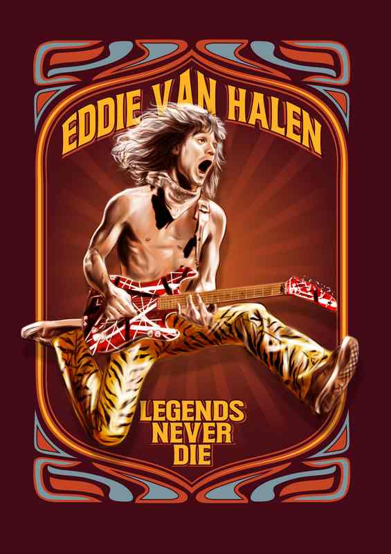 Eddie Van Hallen Jump | Metal Poster