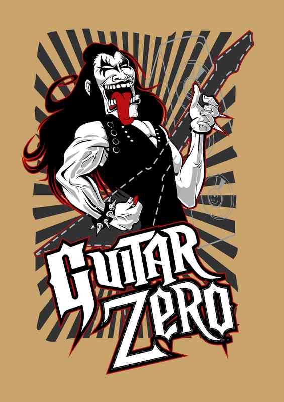 Guitar Zero Music | Metal Poster