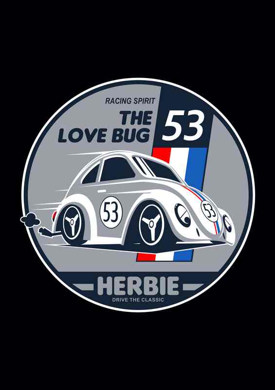 Herbie The Love Machine | Metal Poster