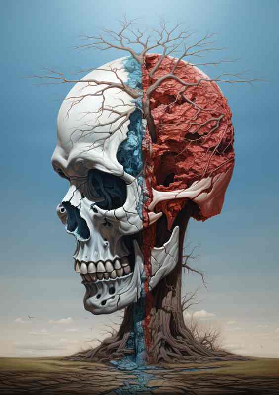 The Depth of Macabre Art | Metal Poster