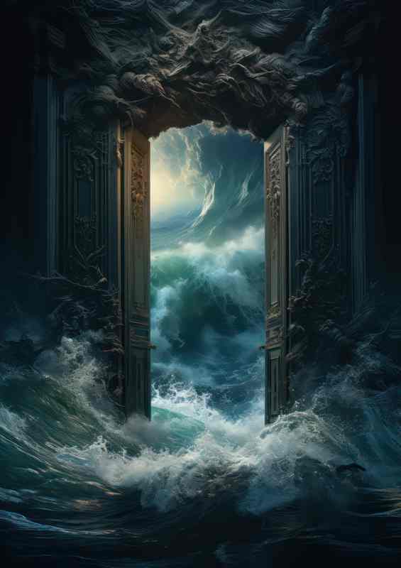 Surrealism Deciphered The Flooding Of The Mind | Metal Poster