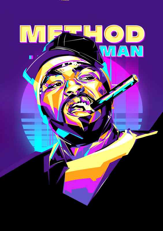 Method Man Rapper Music | Metal Poster