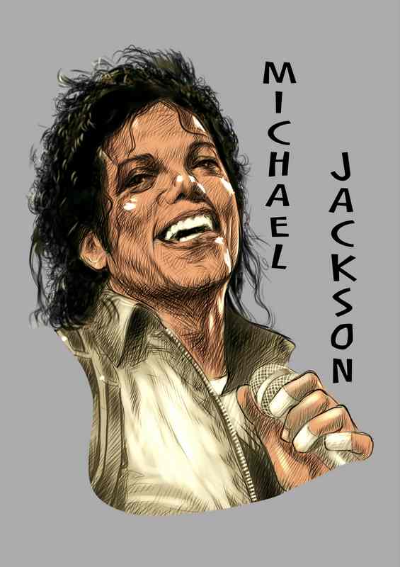Michael Jackson Art | Metal Poster