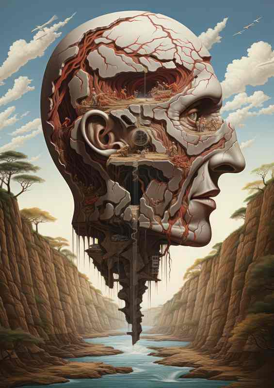 The Surrealists Canvas | Metal Poster