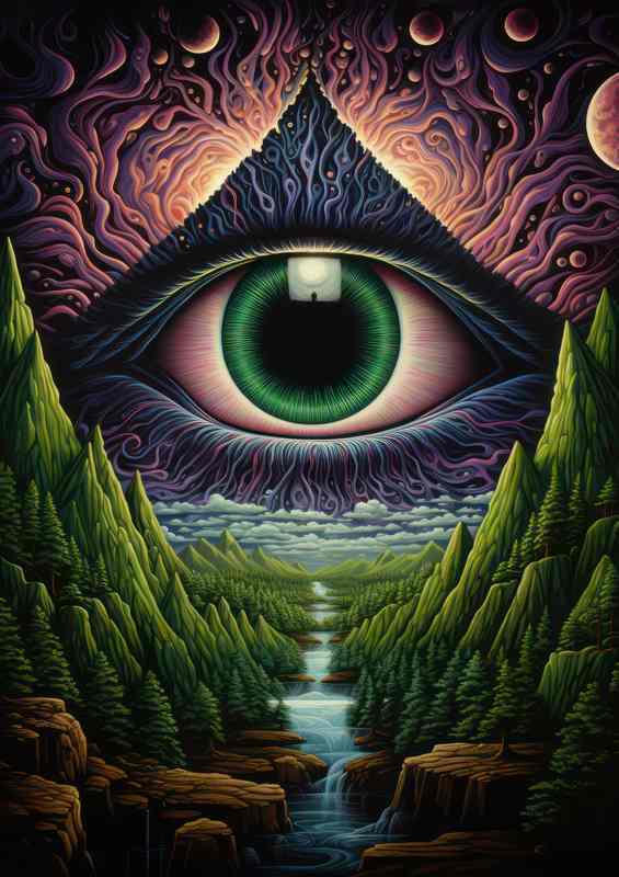 The Surrealists Eye | Metal Poster