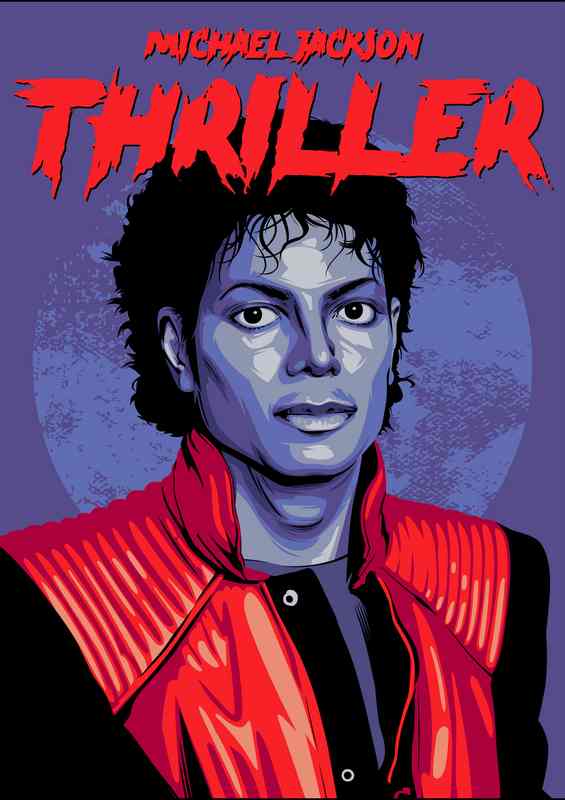 Michael jackson thriller | Metal Poster