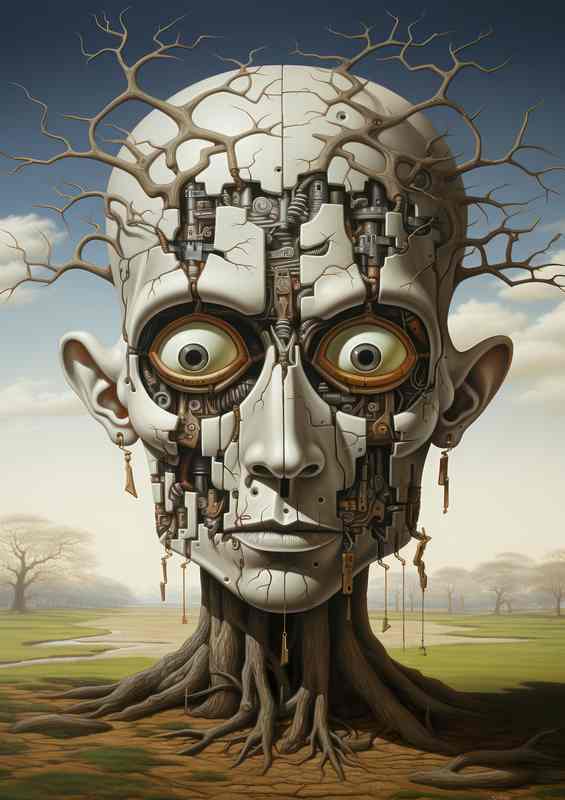 Unveiling the Mysteries of Surrealist Art | Metal Poster