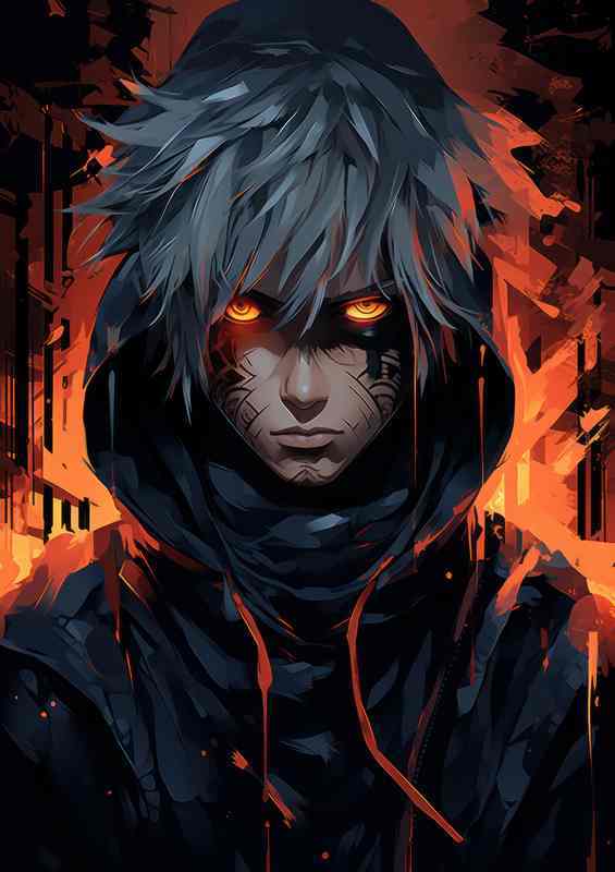 The Mystical and Ethereal World Naruto | Metal Poster