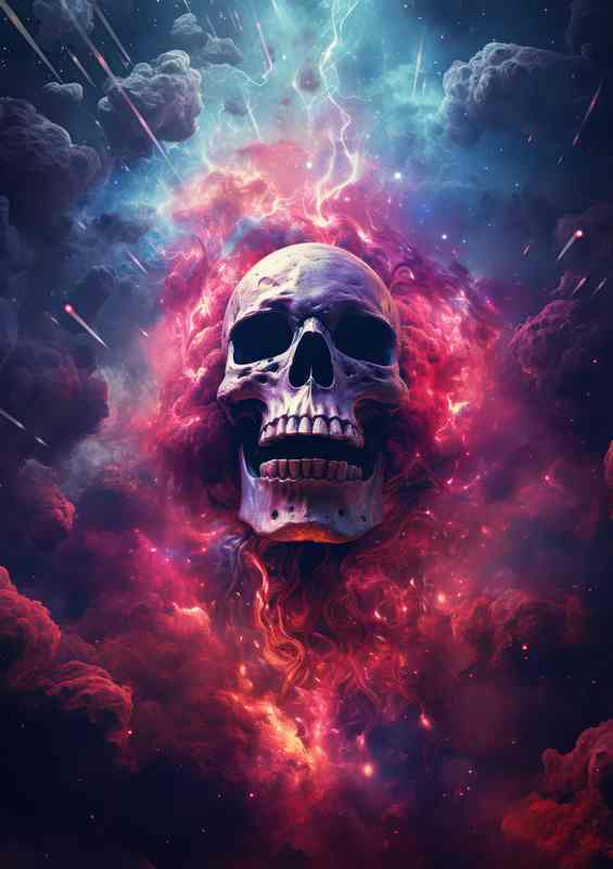 Whispering Bones The Language of Skulls | Metal Poster