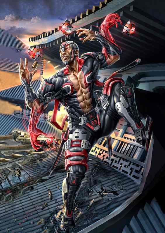 Manga Brilliance of Jordan | Metal Poster
