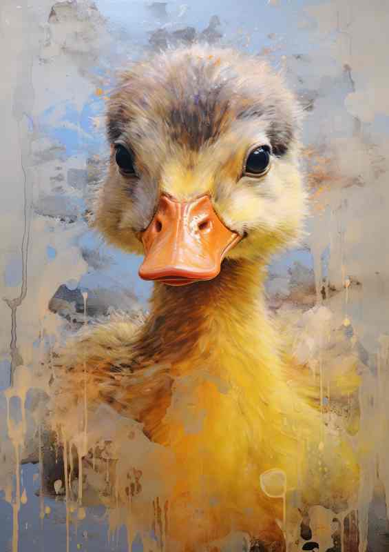 Adorable Ducks The Cutest Feathered Friends in Nature | Metal Poster