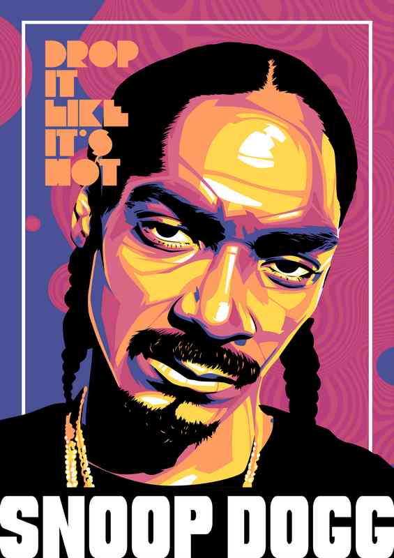 Snoop Dog World Of A Rapper | Metal Poster