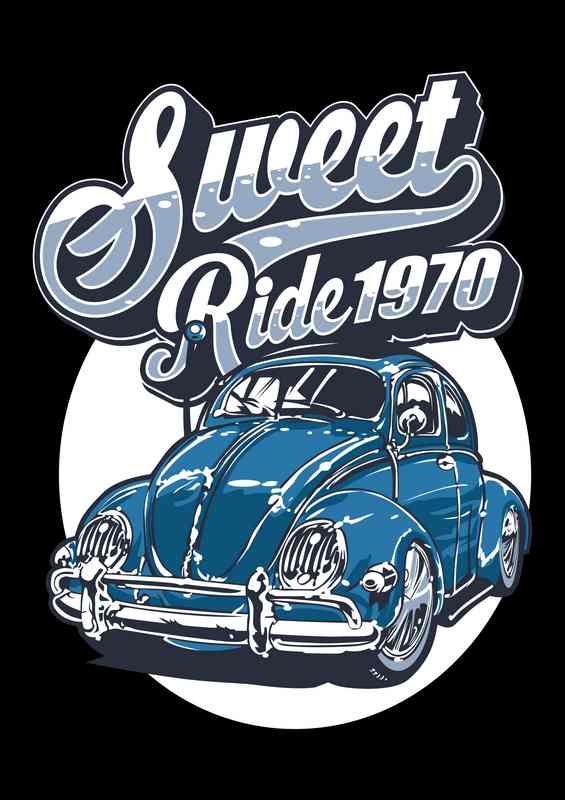 Sweet Ride Customs | Metal Poster