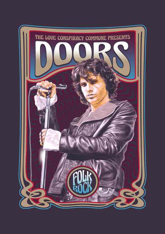 The Doors | Metal Poster