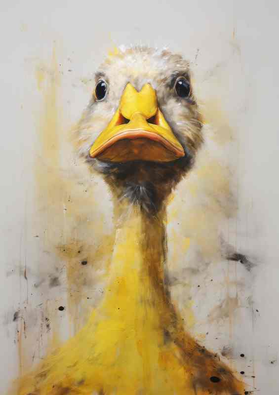 In Praise of Cute Ducks Natures Fluffy Companions | Metal Poster