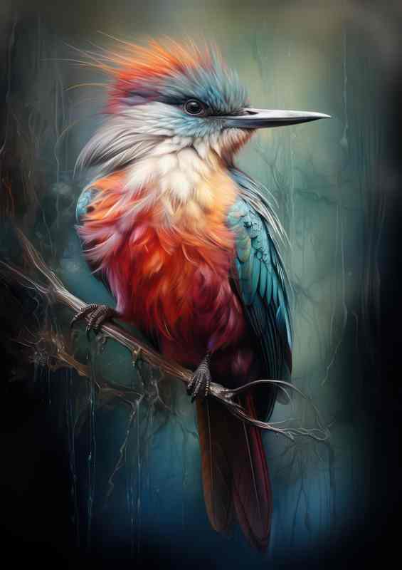 Kingfisher Wonders The World of Alcedinidae | Metal Poster