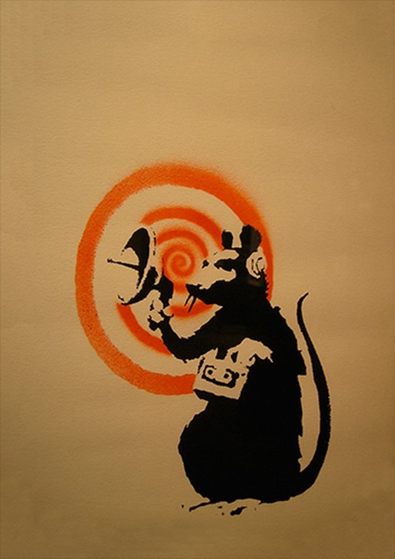 Rat Radar | Metal Poster