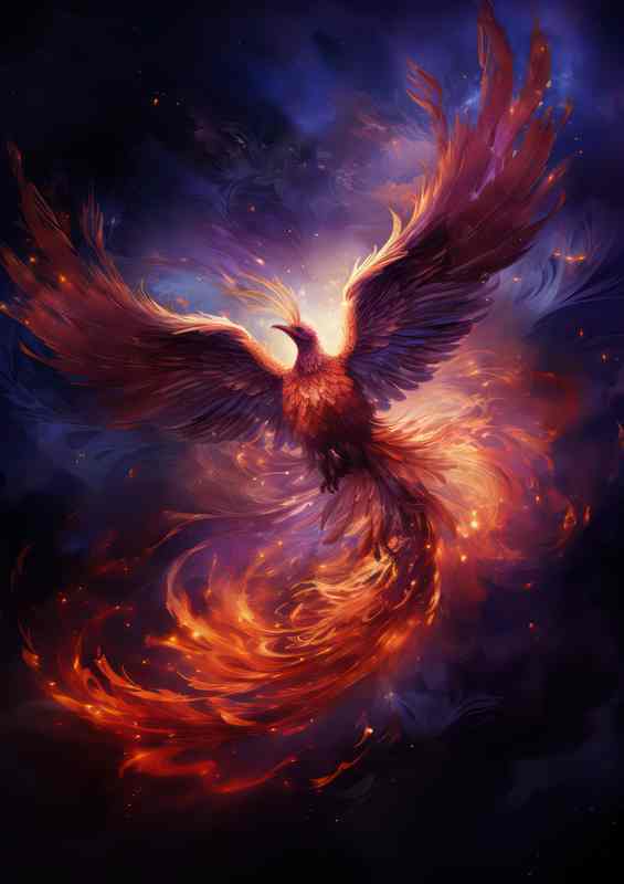 Phoenix Rising in Pop Culture Icons of Inspiration | Metal Poster