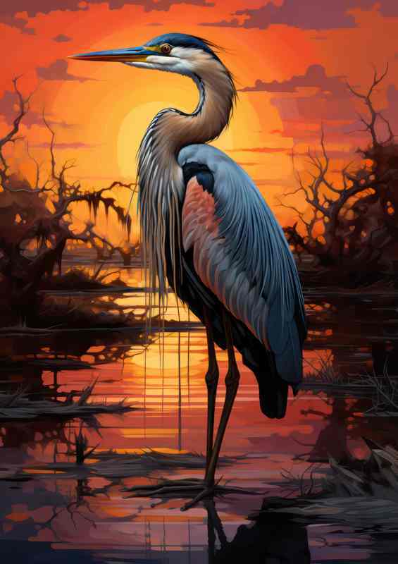 Sunrise A Spectacle of Nature Dawn Setting | Metal Poster